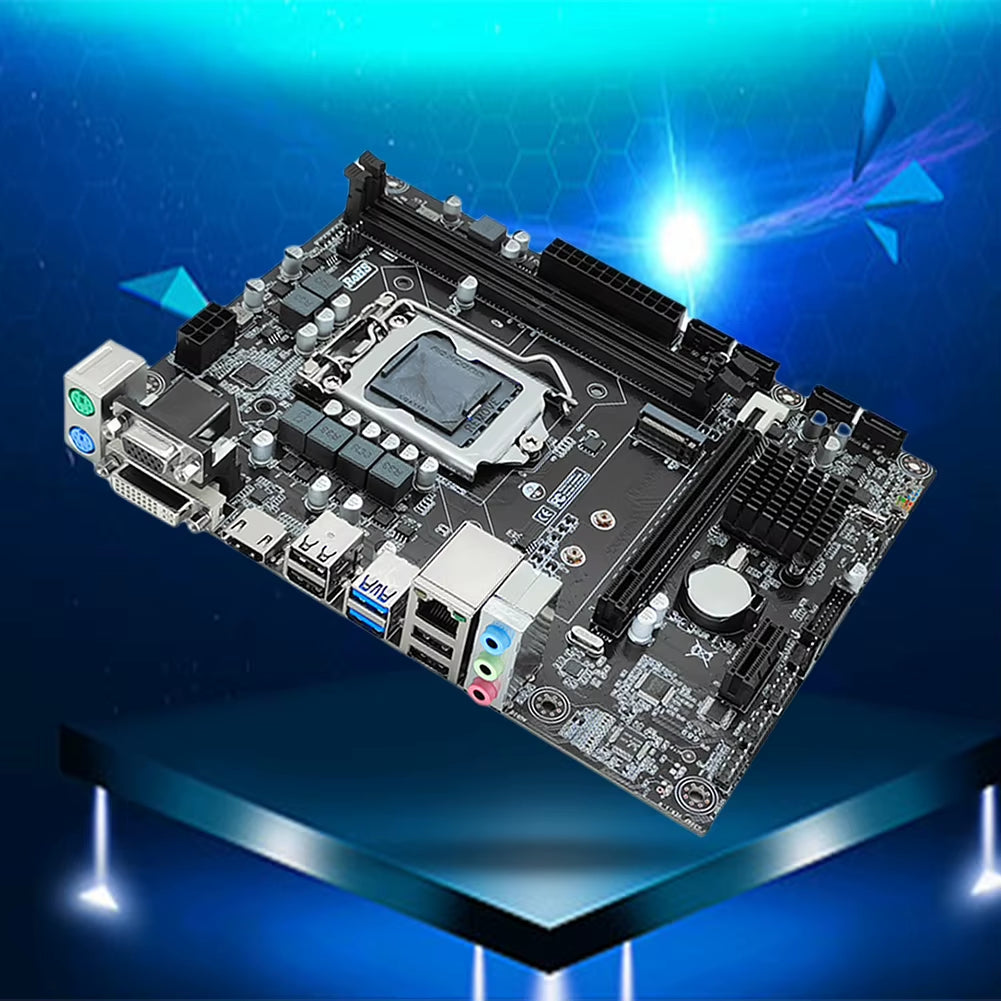 H310 Computer Motherboard 32GB LGA1151 Desktops Motherboard Vga/Hdmi-Compatible/Dvi Ports Micro-Atx DDR4 Motherboard