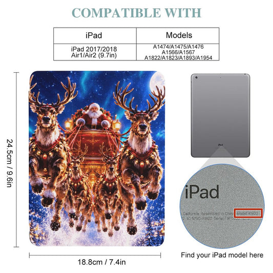 Tablet Case with Pencil Holder – Midnight Run