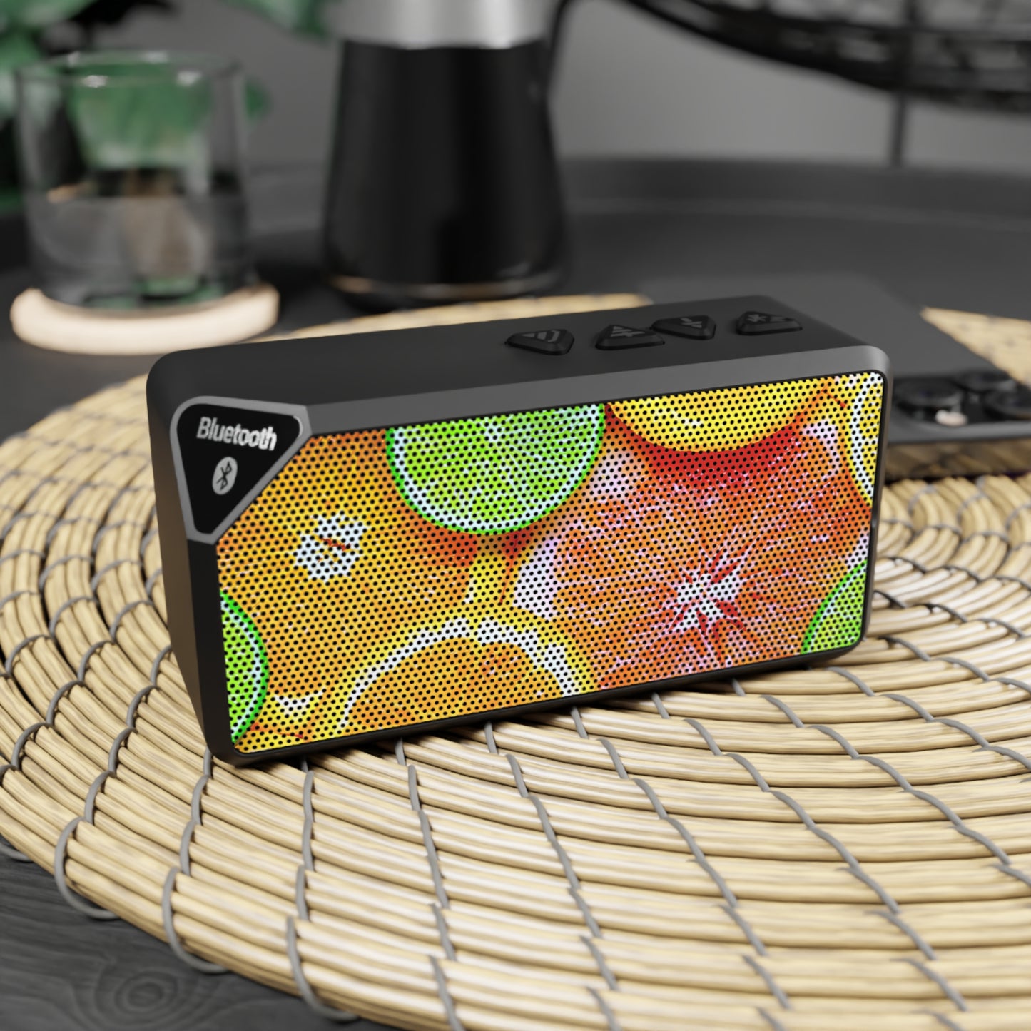 Portable Bluetooth Speaker – Sunkissed Citrus