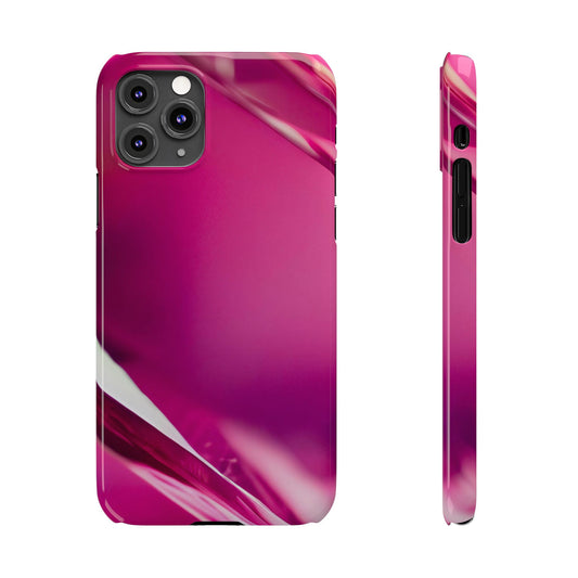 Slim Phone Case – Magenta Motion