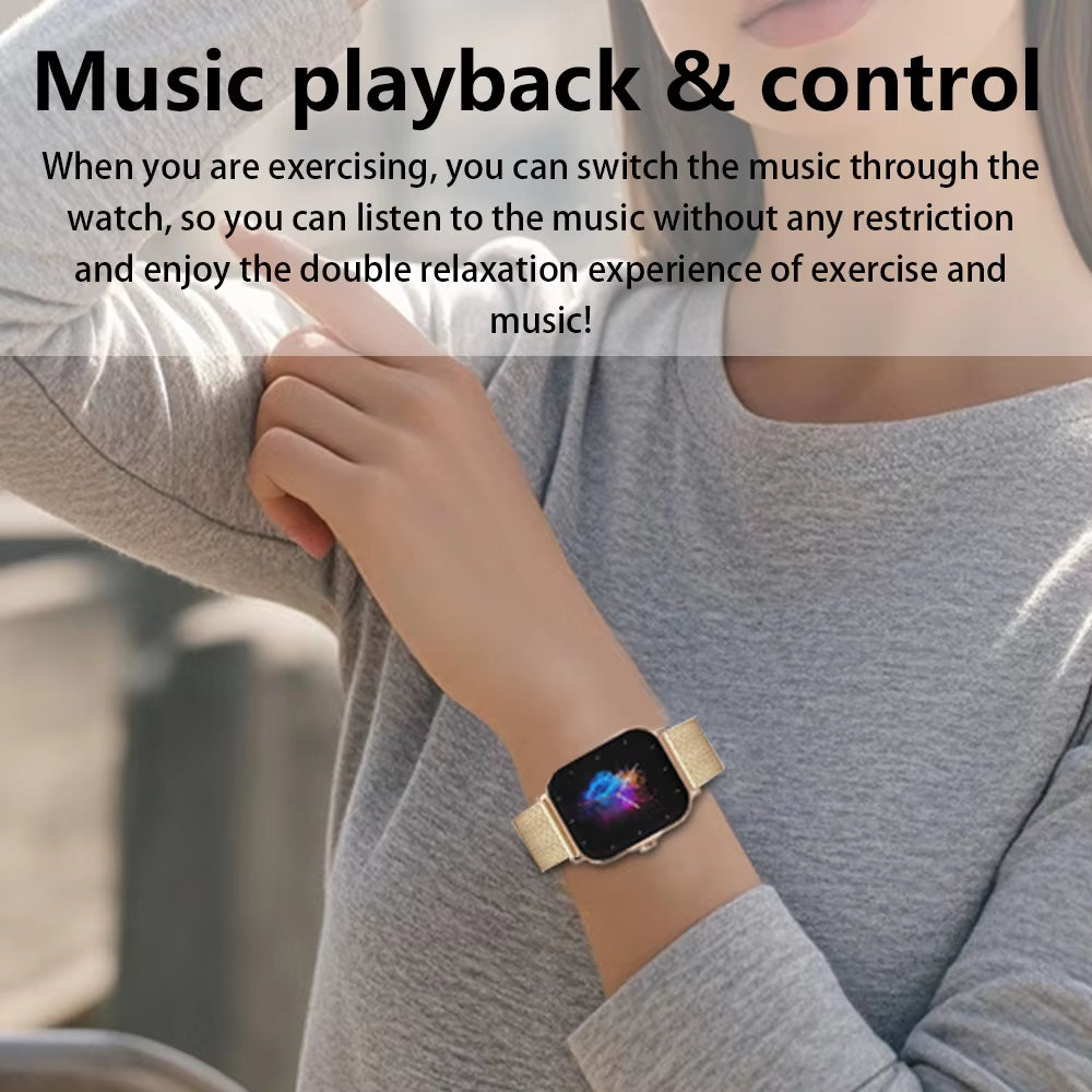 Full Touchscreen Smartwatch with BT Call