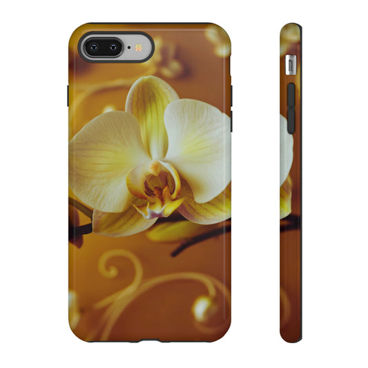 Protective Phone Case – Amber Orchid