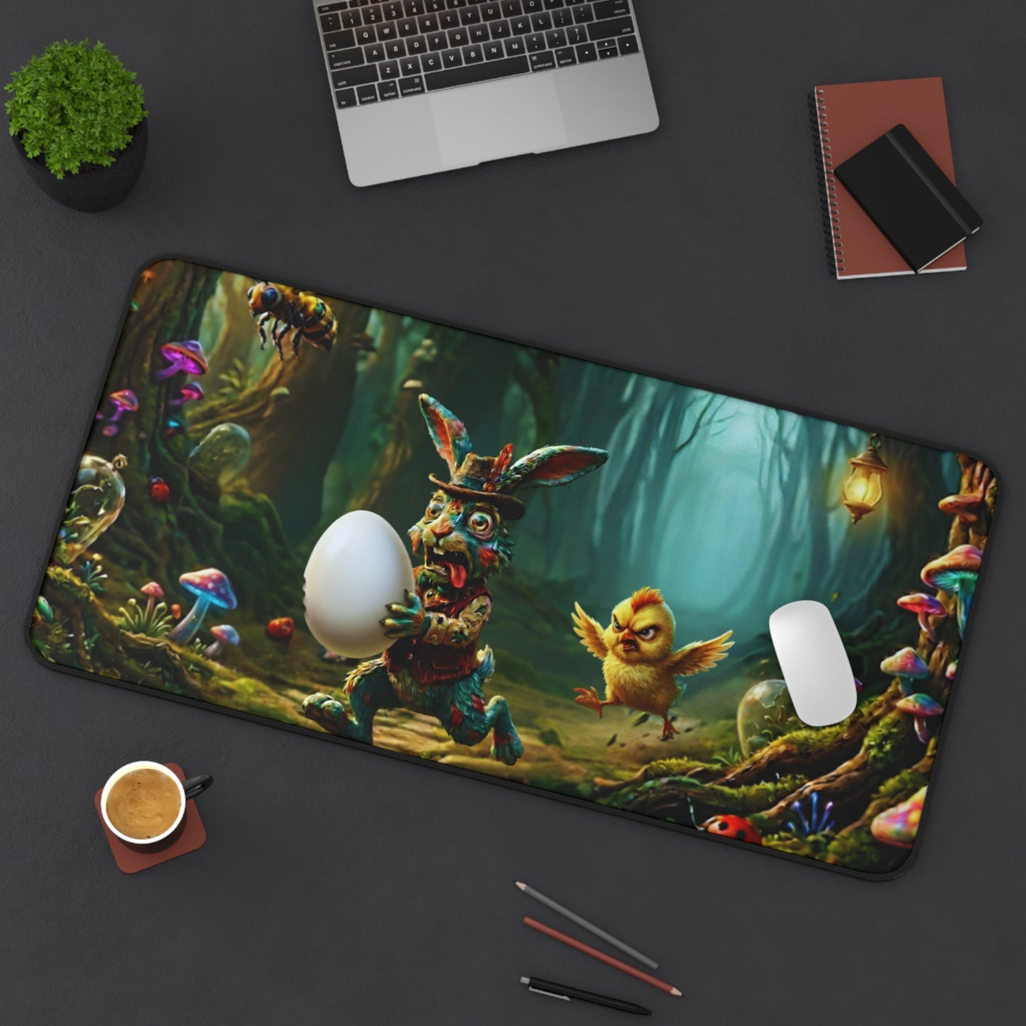 Neoprene Desk Mat – Egg Heist