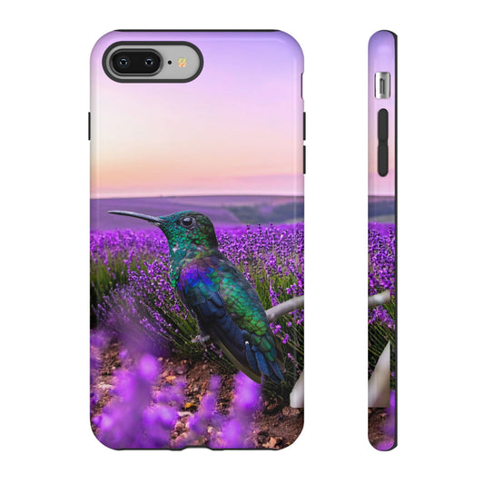 Protective Phone Case – Hummingbird Reverie