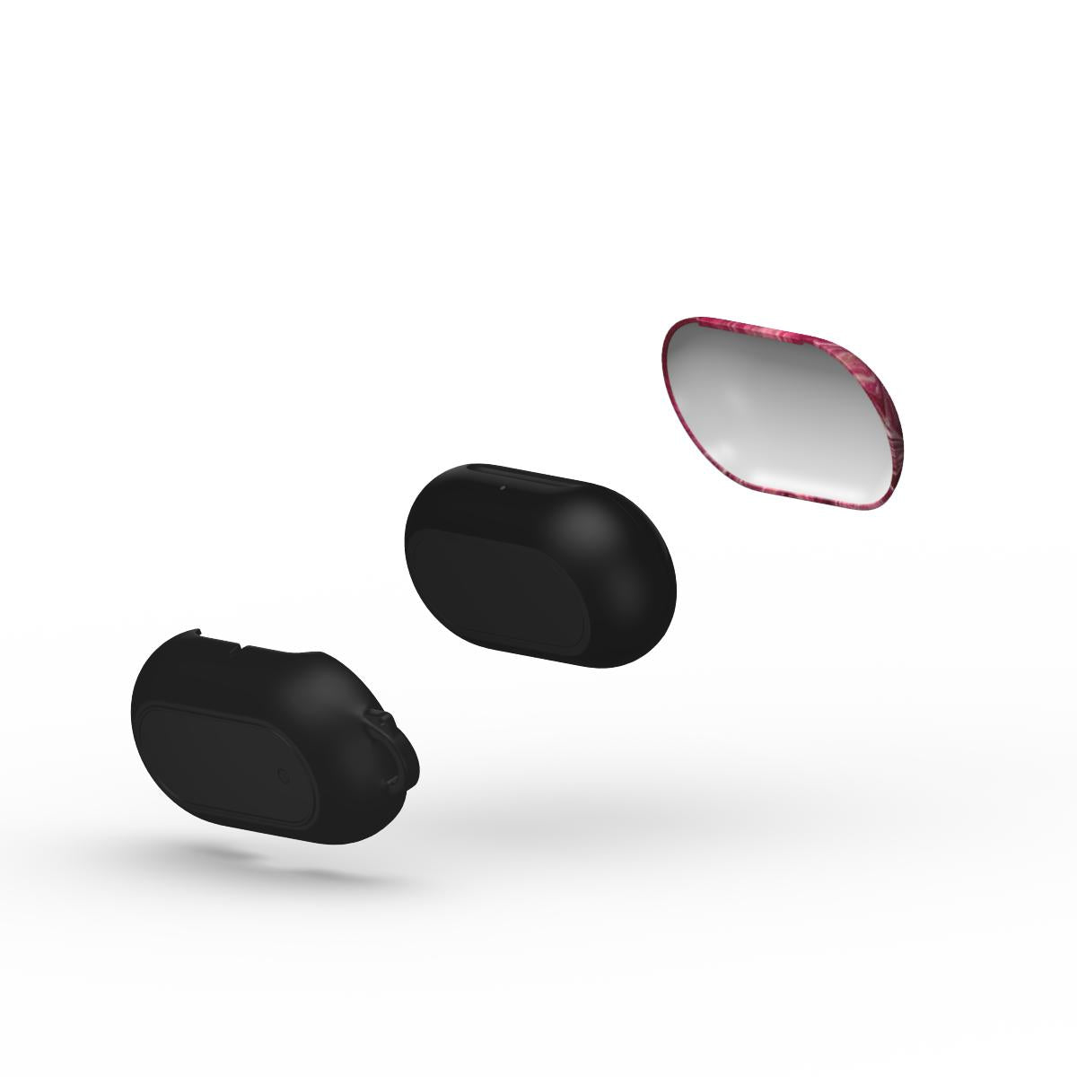 Earbud Tough Case – Crimson Marble