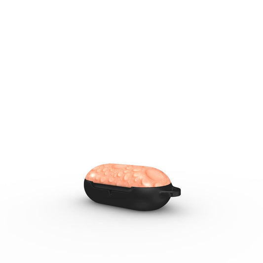 Earbud Case Cover – Apricot Rain