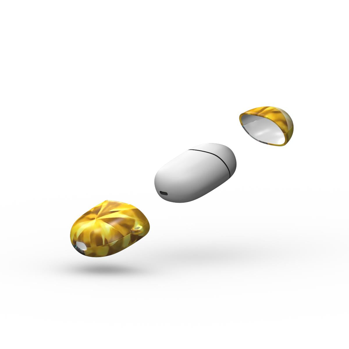 Earbud Tough Case – Heart of Gold