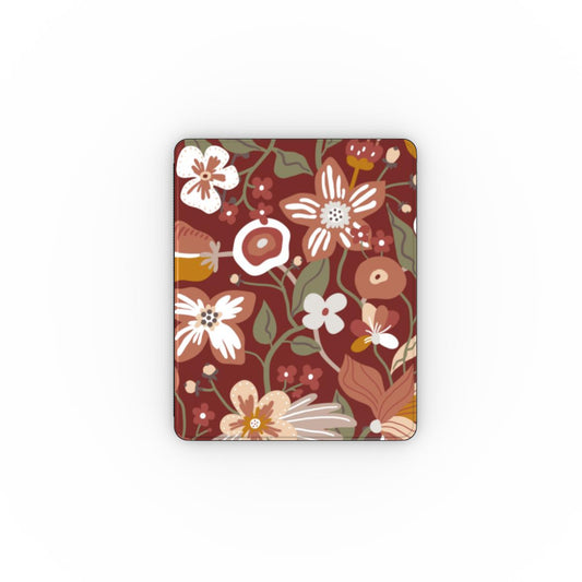 Tablet Case – Rust & Wildflowers