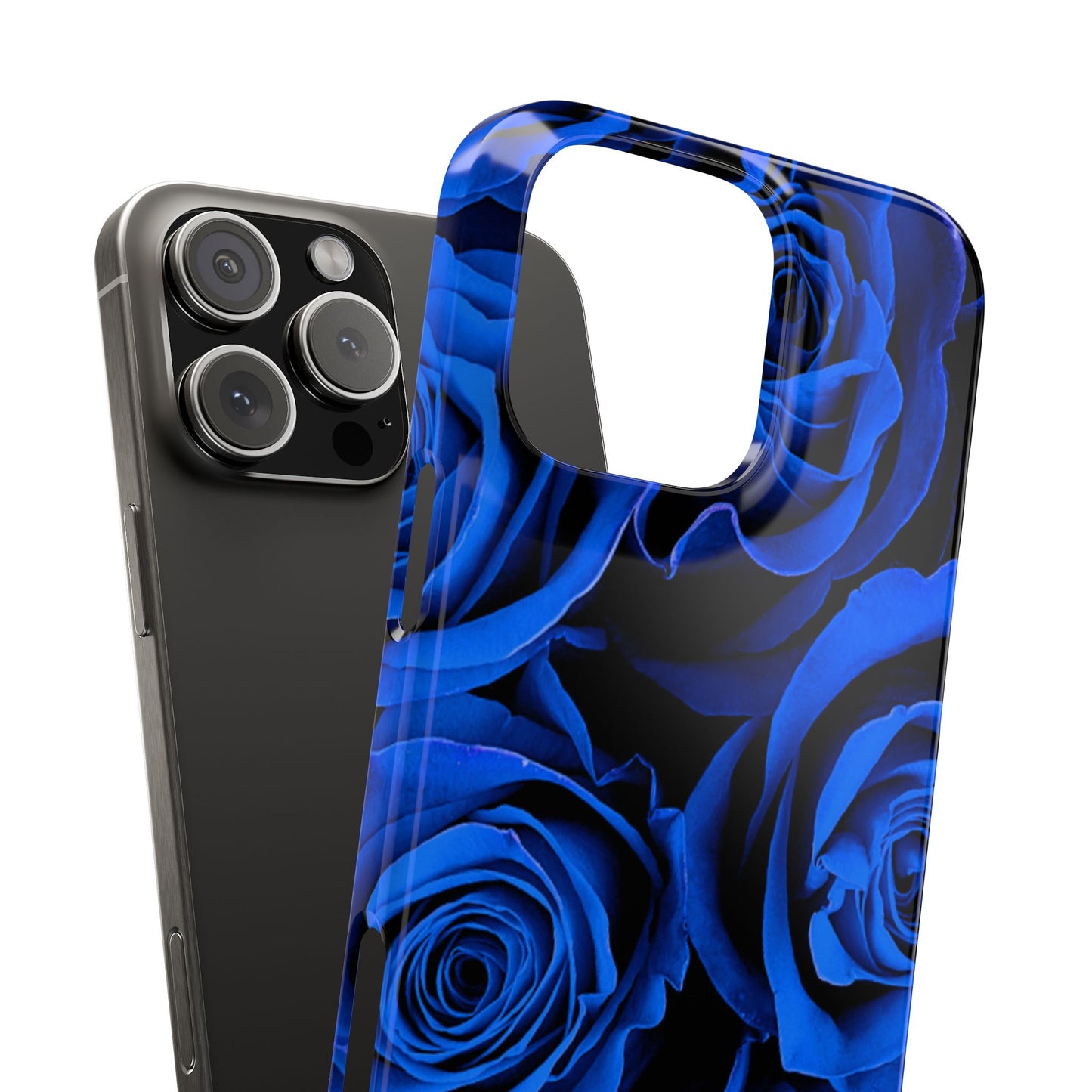 Slim Phone Case – Midnight Bloom