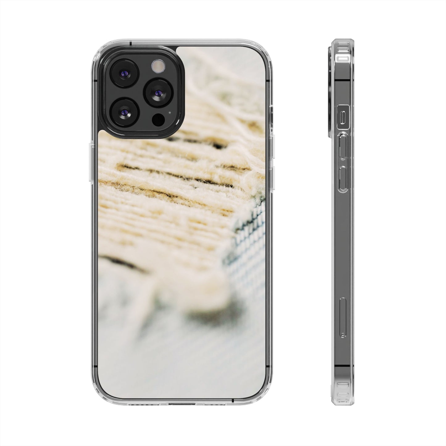 Clear Magnetic Phone Case – Woven Warmth