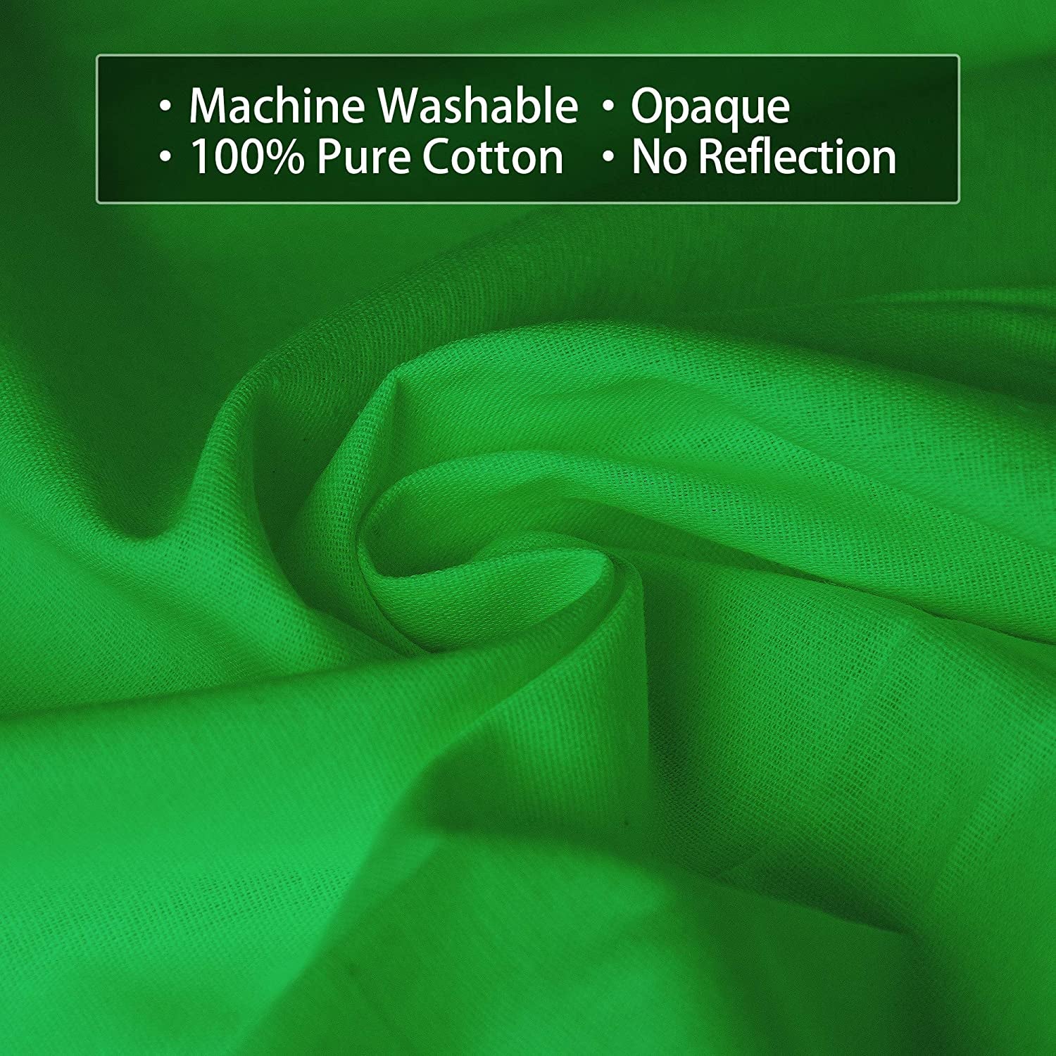 Professional Photography Background Support System: 8.5x10ft Stand & 10x12ft Green Screen