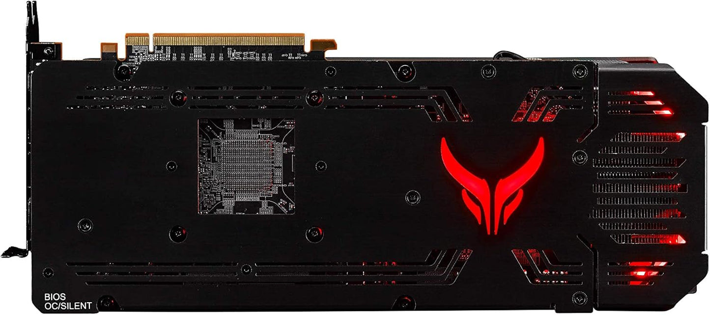 Red Devil AMD Radeonâ„¢ RX 6900 XT Gaming Graphics Card with 16GB GDDR6 Memory, Powered by AMD RDNAâ„¢ 2, Raytracing, PCI Express 4.0, HDMI 2.1, AMD Infinity Cache