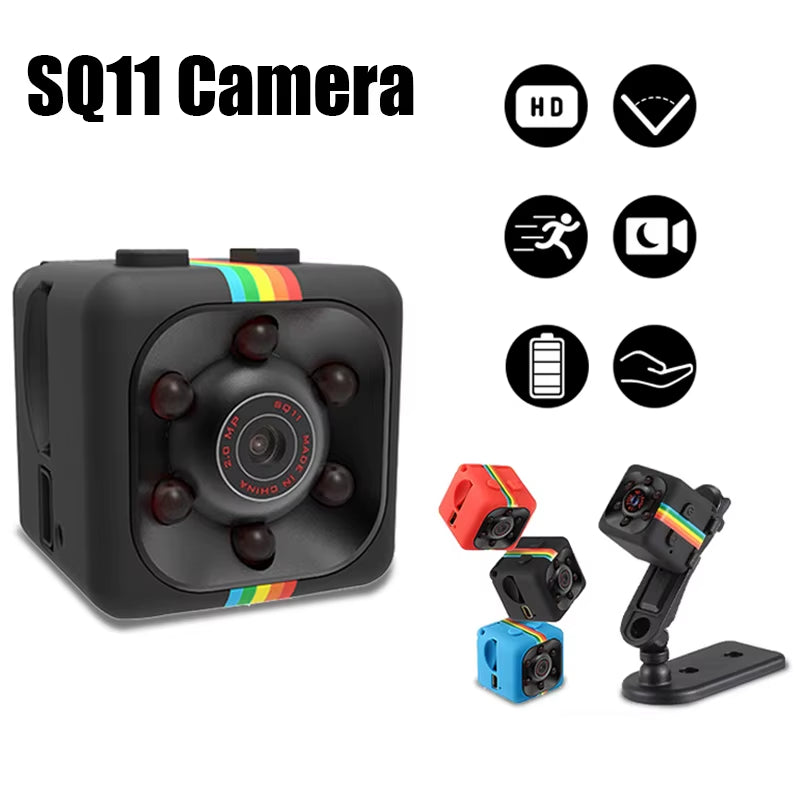 SQ11 Camera 1080P 2MP Surveillance Camera Sports Record Monitor Camcorders Video Protection Remote Surveillance Smart Home