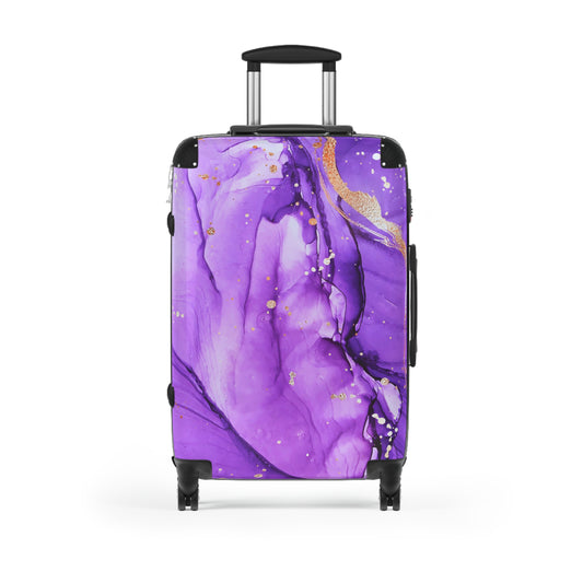 Hardshell Suitcase – Gilded Violet