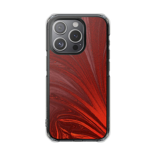 Clear Magnetic Phone Case – Crimson Current