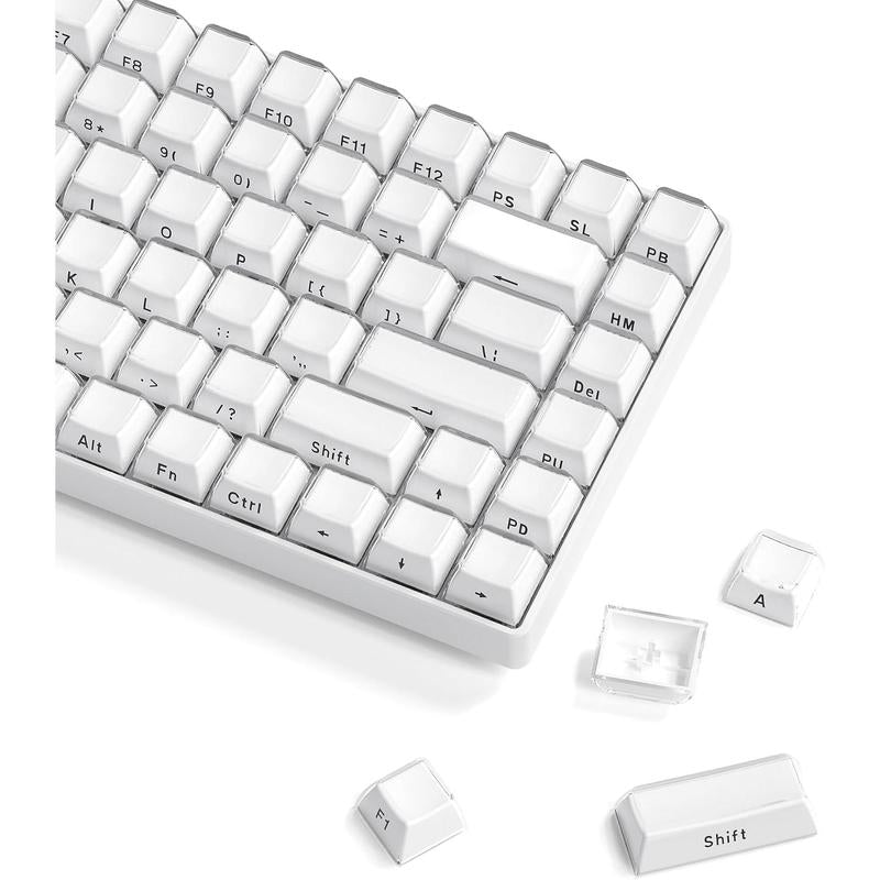 Cute & Stylish Jelly Keycaps: Side-Print, OEM, for Mechanical Keyboards