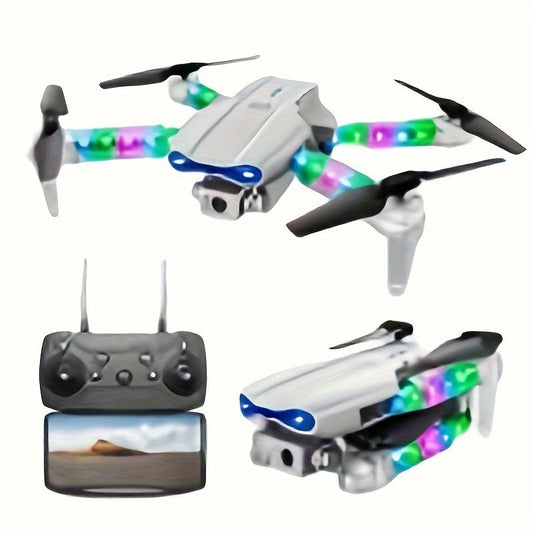 Professional Foldable Drone with App Control, FPV Real-Time Video, RC Quad-Axis Toy Aircraft - Automatic Hovering, 360-Degree Rotation - Suitable for Adult Beginners Toy Gift + 2 Batteries in 2025