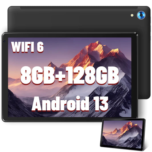 OC101 10.1 Inch Tablet Octa-Core Processor 8GB RAM 128GB ROM 1TB TF Card Expandable Android 13 Tablets HD Touchscreen PC PAD