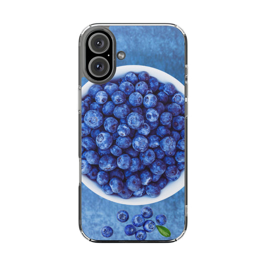 Clear Magnetic Phone Case – Chilled Blueberries