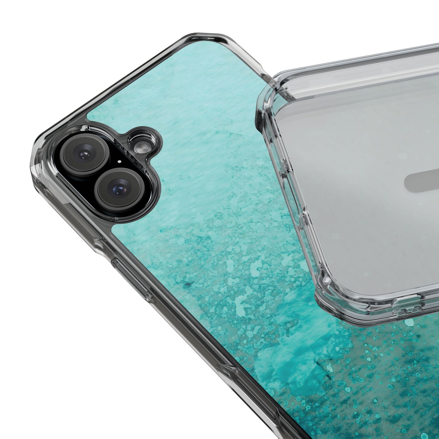 Clear Magnetic Phone Case – Sea Glass