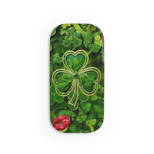 Phone Grip – Lucky Clover Shamrock Kiss