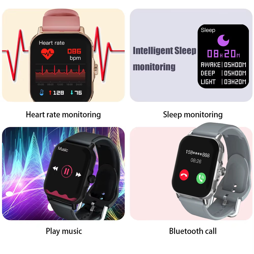 Full Touchscreen Smartwatch with BT Call