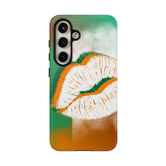 Protective Phone Case – Irish Lip