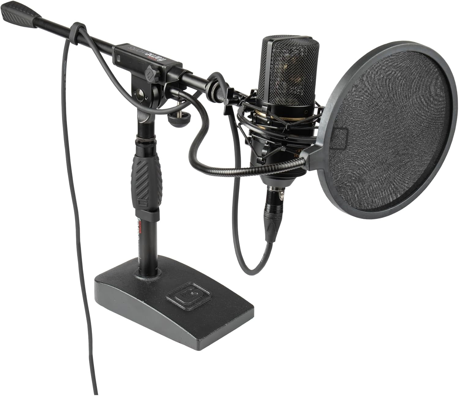 GFW-MIC-0821 Compact Base Bass Drum and Amp Mic Stand