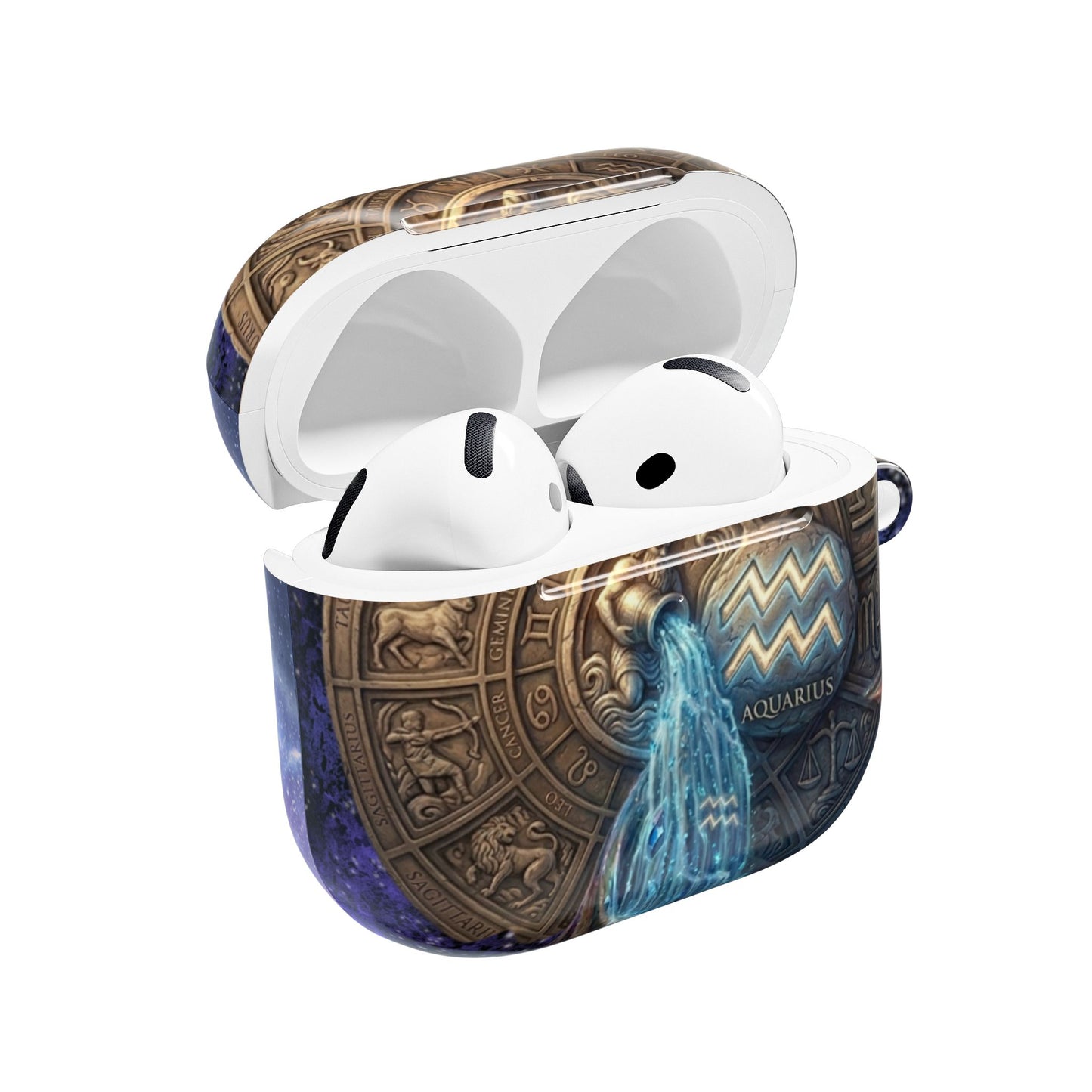 Wireless Earbud Case Cover – Aquarius Rising