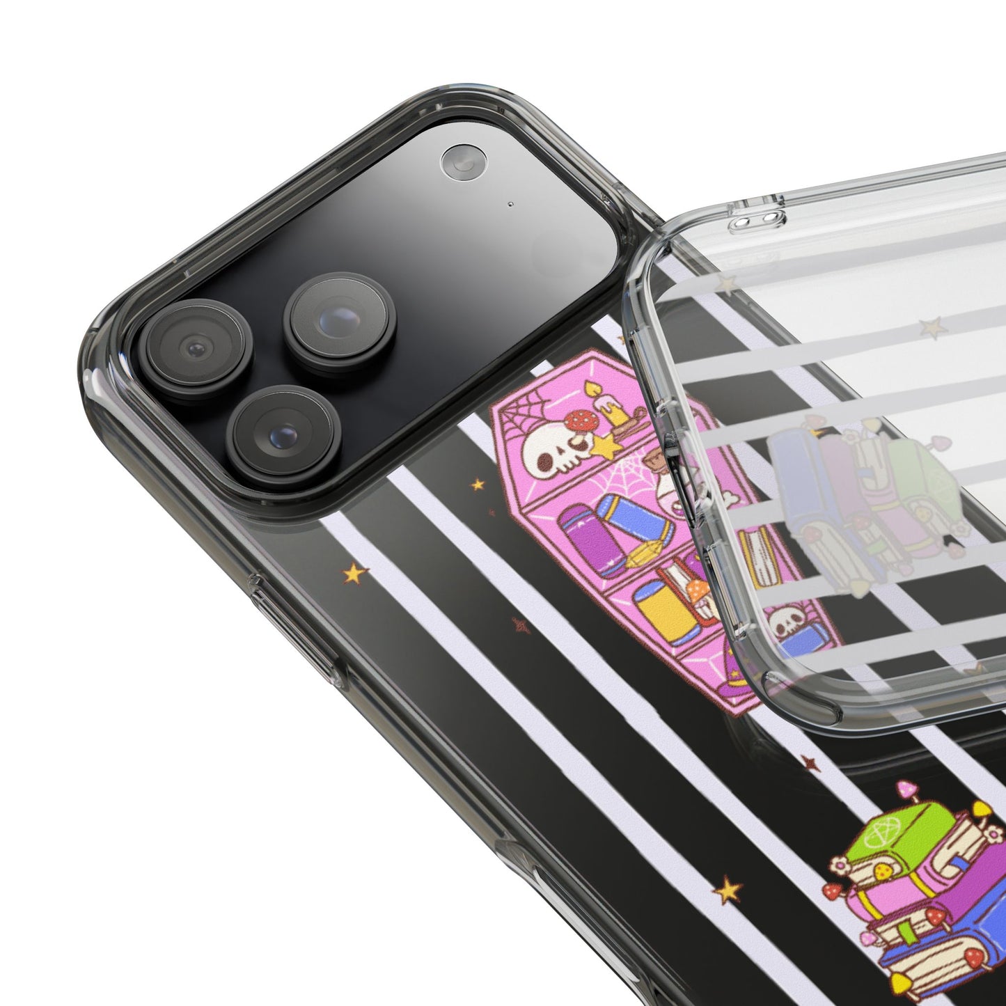 Clear Phone Case – Booked to Death