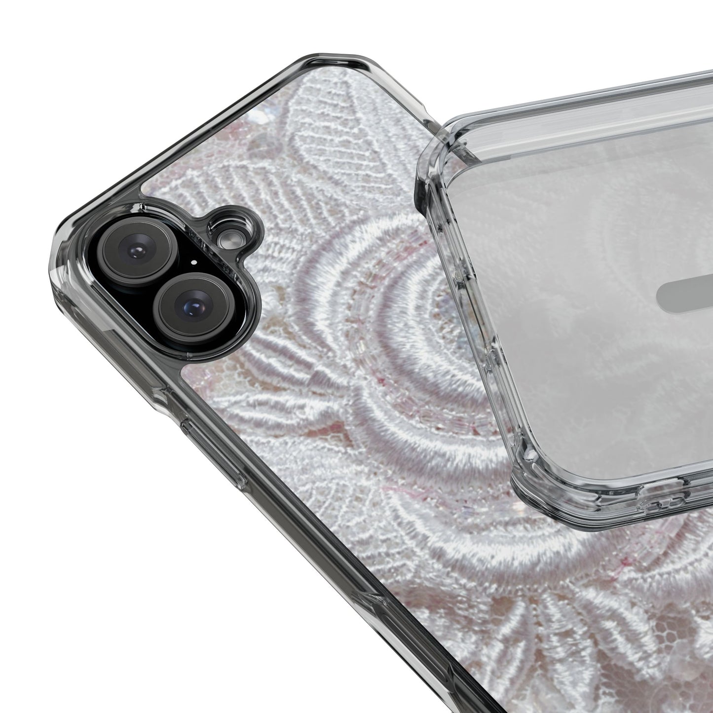 Clear Magnetic Phone Case – Lace Veil