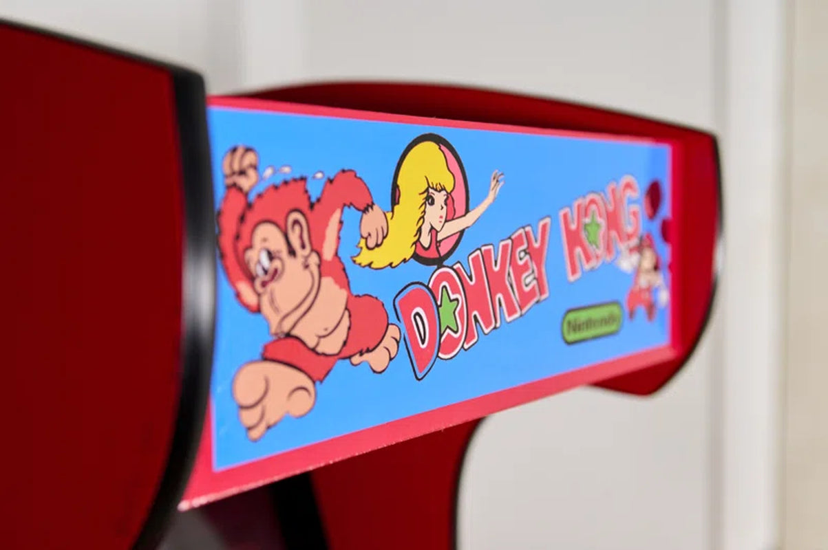 412 Classic Retro Games Tabletop Arcade Machine by (Red)