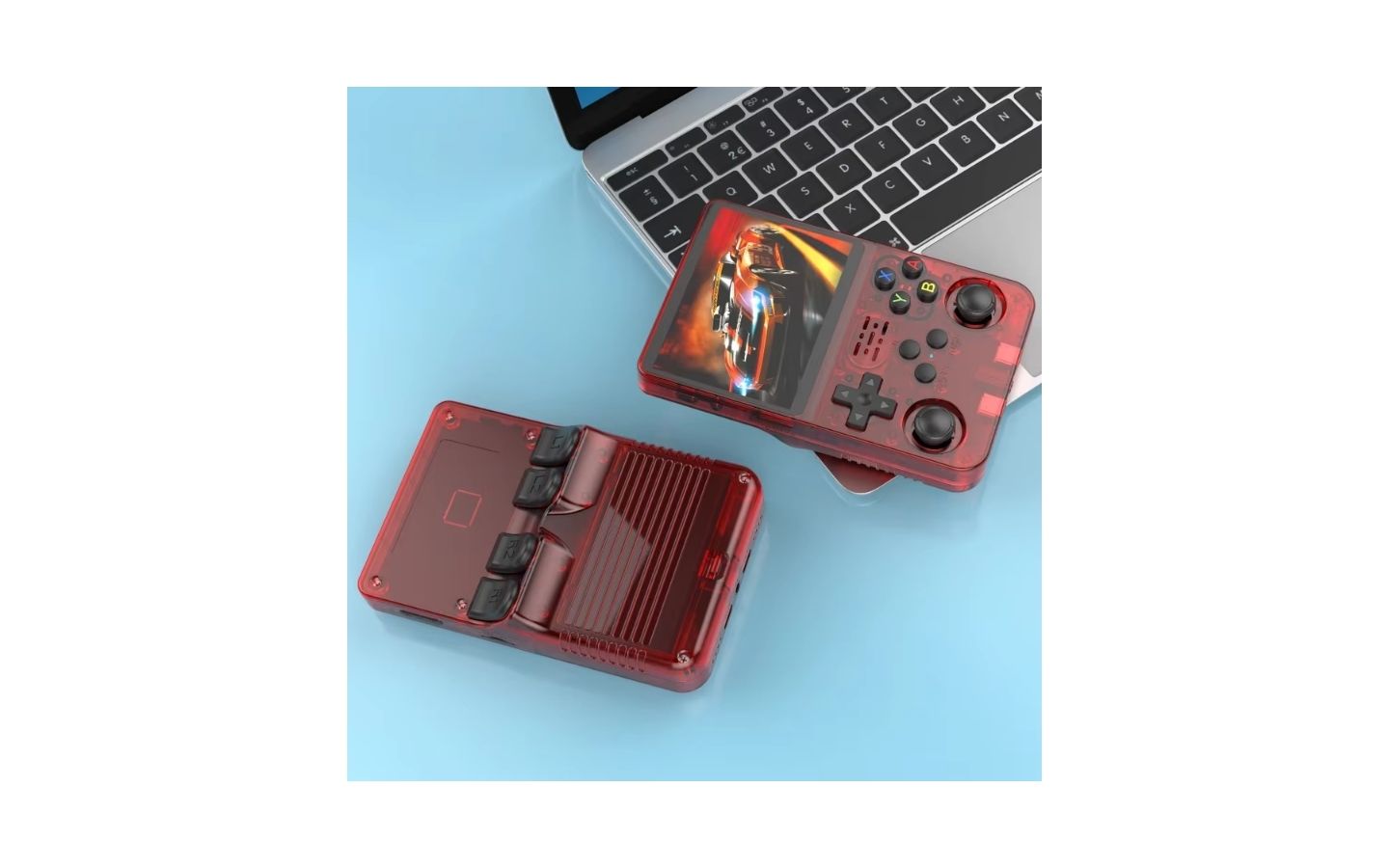 R36S Retro Gaming System: 256GB, 3.5" IPS, Portable