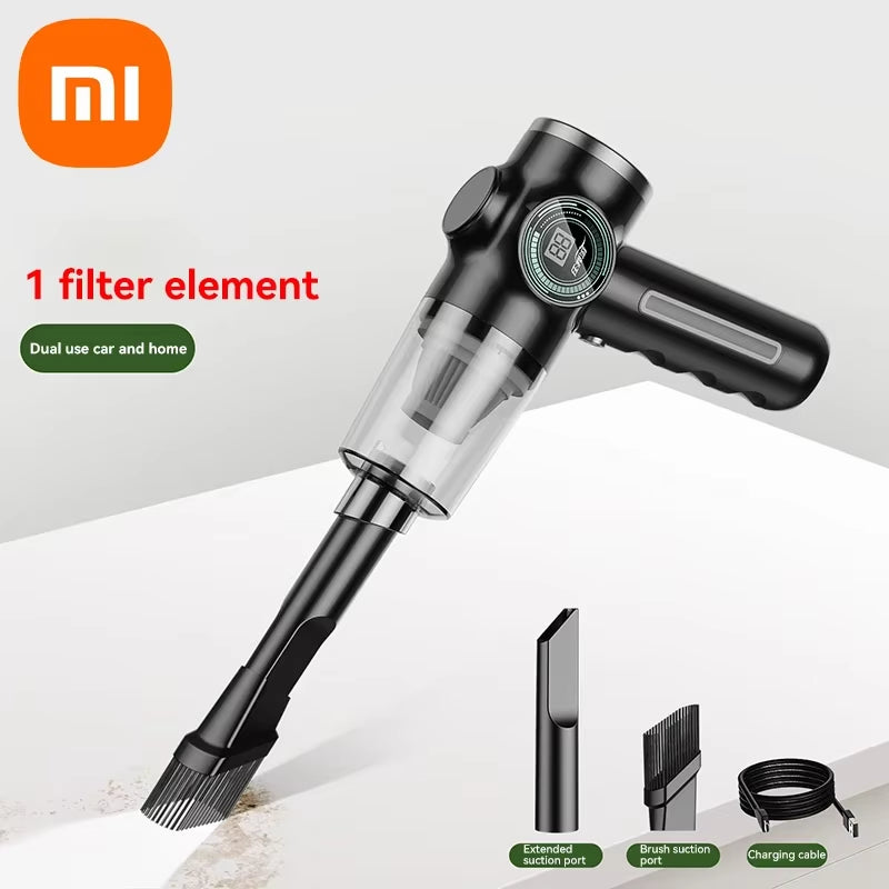 98000Pa Cordless Handheld Vacuum: Wet/Dry, High Power, Car & Home Use
