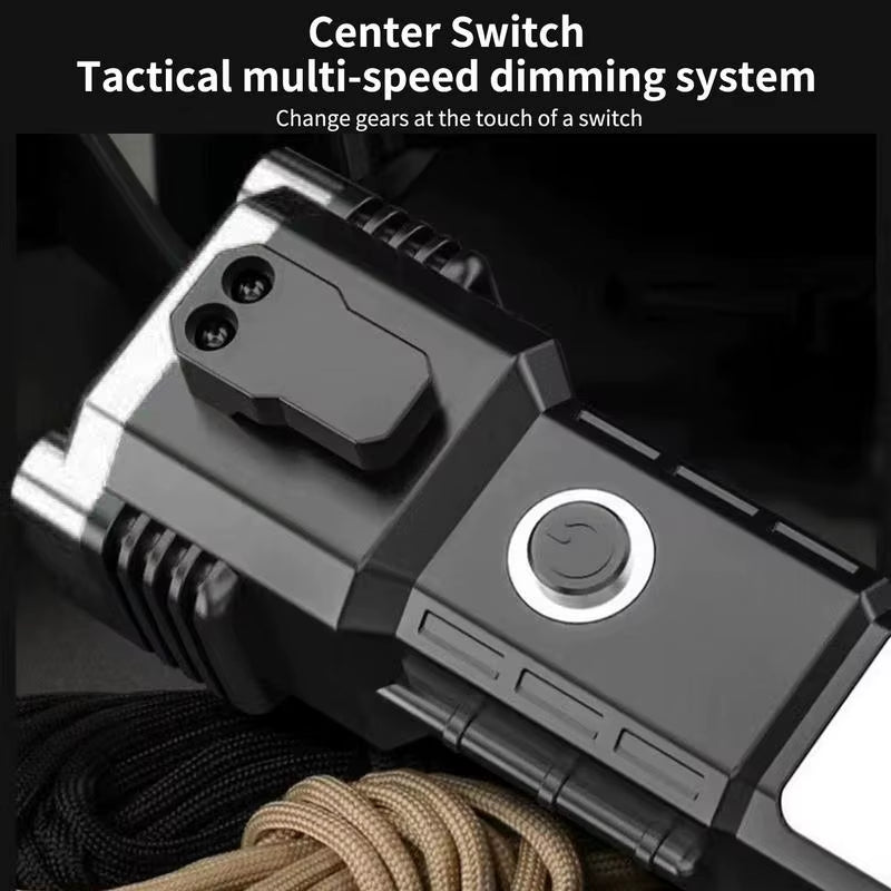 Car Safety Hammer Flashlight Seat Belt Cutter and Glass Breaker Rescue Tool LED High Lumens Rechargeable Solar Powered Escape
