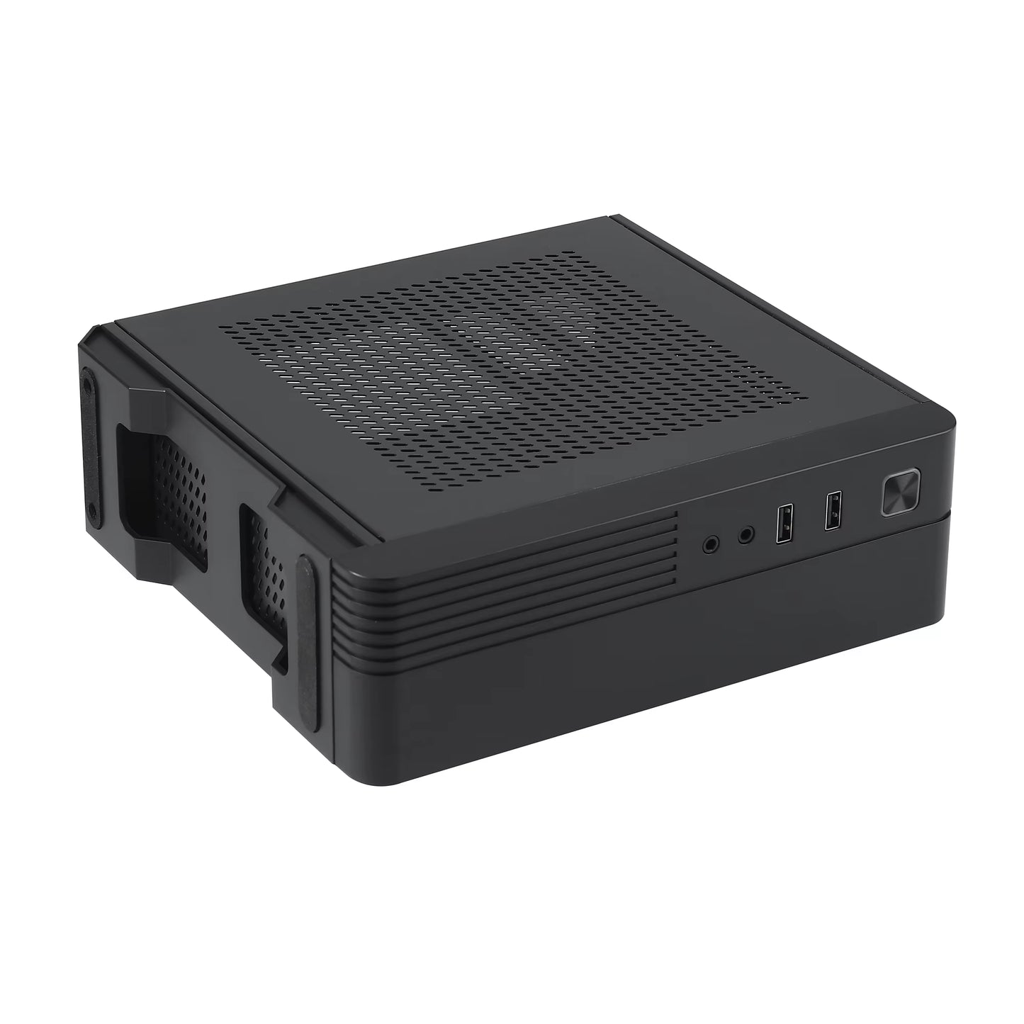 New Style ITX C04 Computer Case MX02 Mini Desktop Case Industrial Control HTPC Case Cooling Design