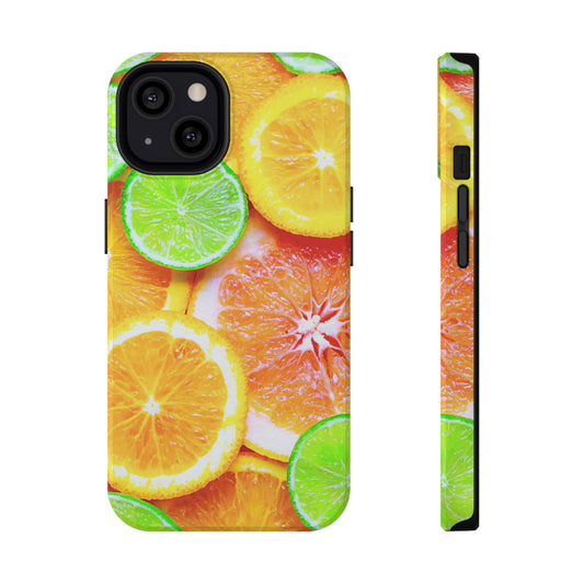 Impact-Resistant Phone Case – Sunkissed Citrus