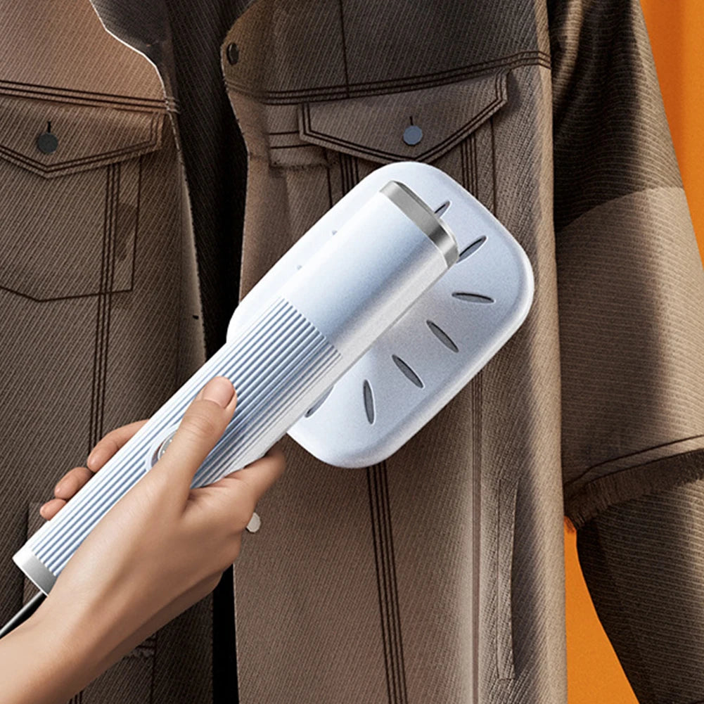 2025 New Mini Steam Iron 360°Rotating Handheld Portable Garment Steamer Home Travelling Dry Wet Clothes Fabric Ironing Machine