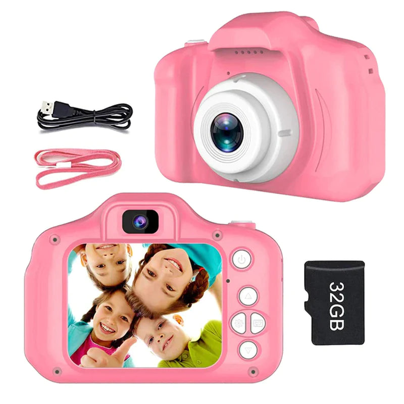 Children Kids Camera Mini Educational Toys for Kids Children Gifts Birthday Gift Digital Camera 1080P Projection Video Camera
