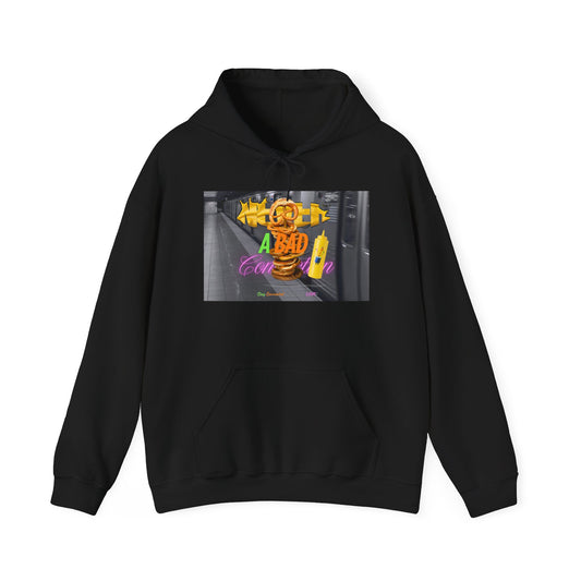 Stay Connected Graphic Hoodie – Everyday Warmth with Retro Neon Style