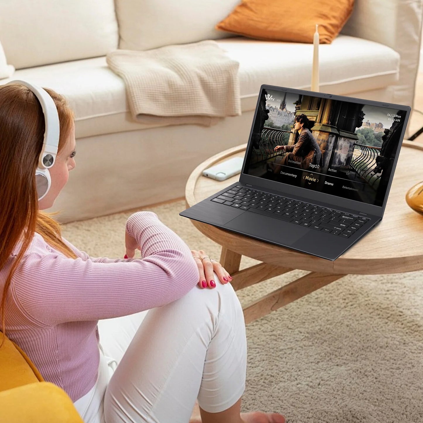14 Inch Windows 11 Laptops New Intel Celeron N4020 up to 2.6Ghz 8GB RAM 256GB ROM Netbook Laptop Computer for Beginner, Student, Business