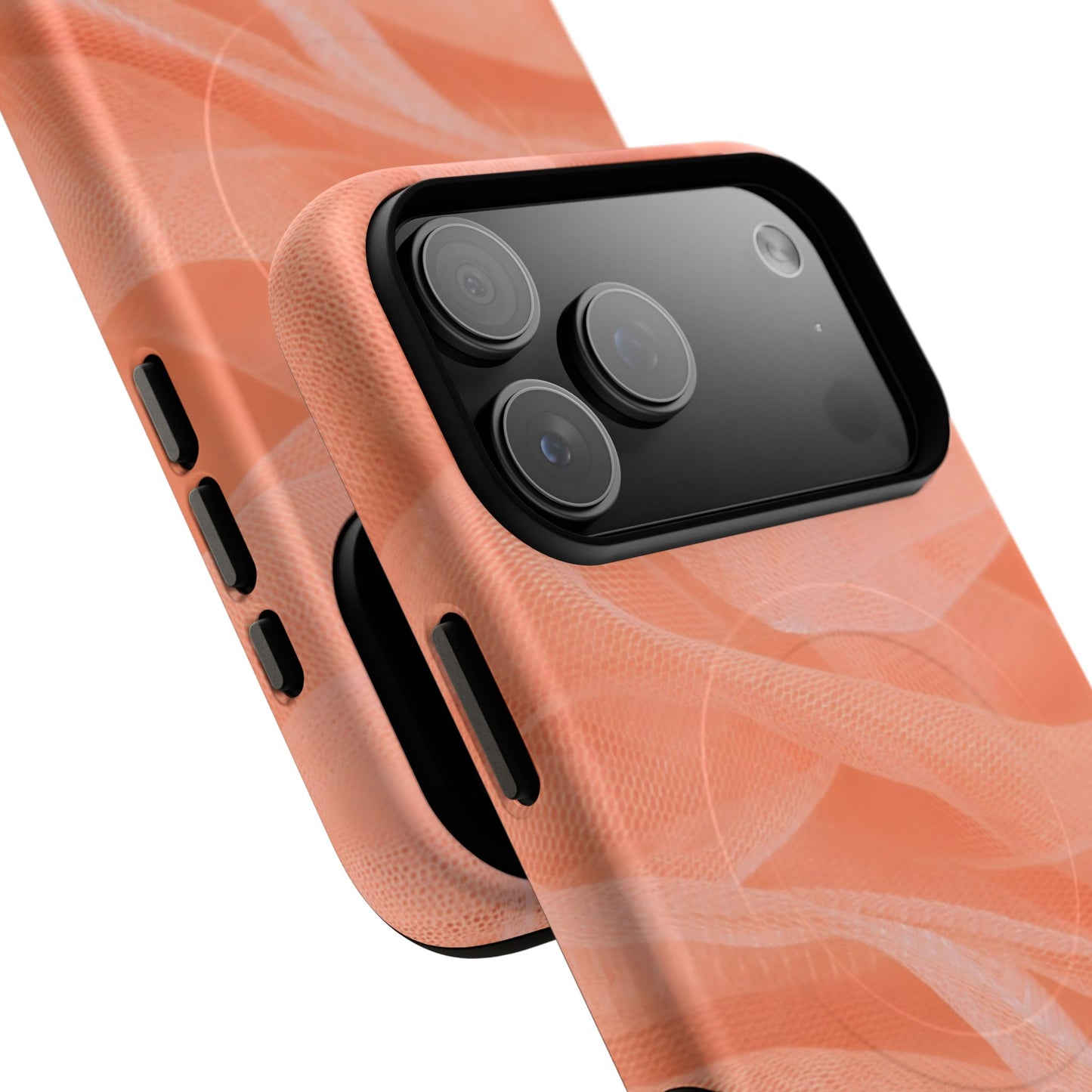 Protective Magnetic Phone Case – Coral Veil