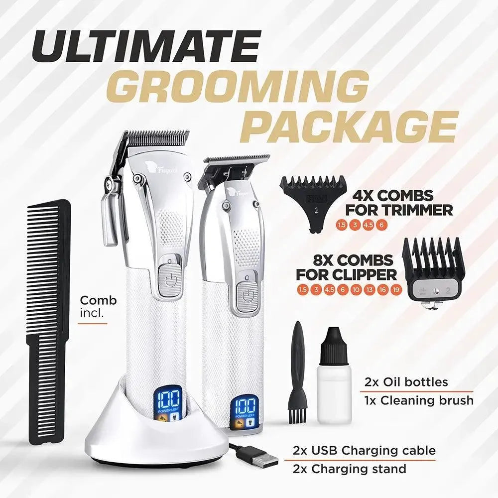 Precise Clipper & Trimmer Set - Professional Grooming Kit