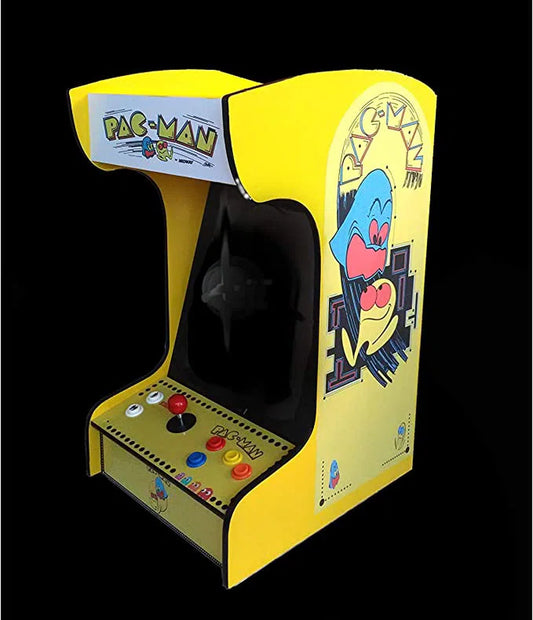 412 Classic Retro Games Tabletop Arcade Machine by (Yellow)