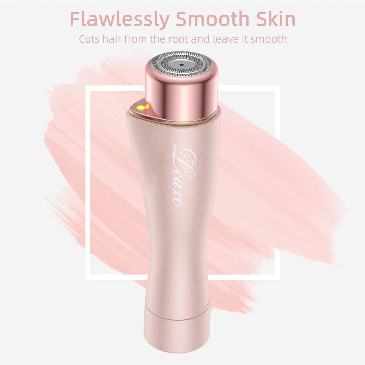 Facial Hair Remover for Women, Painless Hair Removal Waterproof Shaver Razor ...