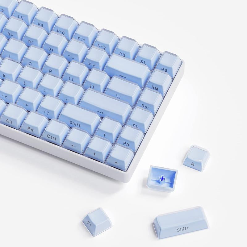 Cute & Stylish Jelly Keycaps: Side-Print, OEM, for Mechanical Keyboards