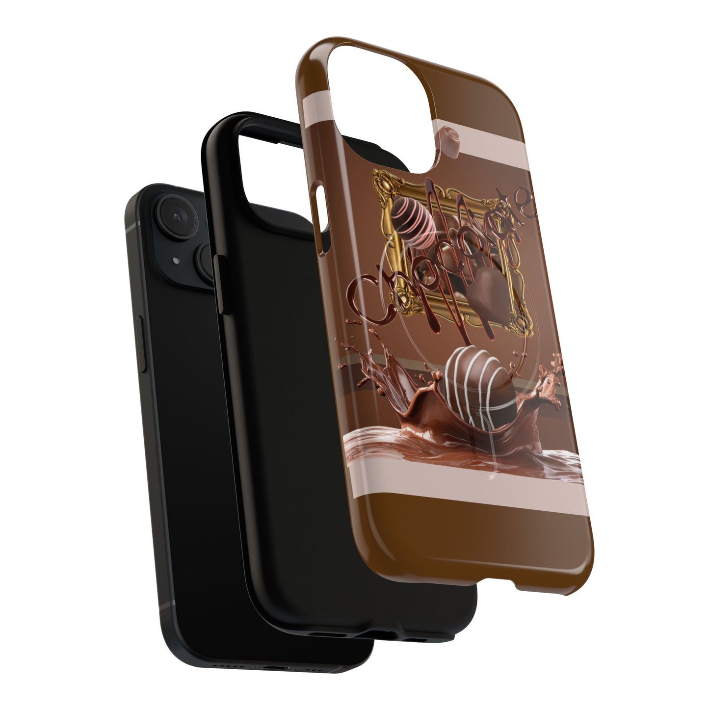 Protective Magnetic Phone Case – Chocolate Truffle