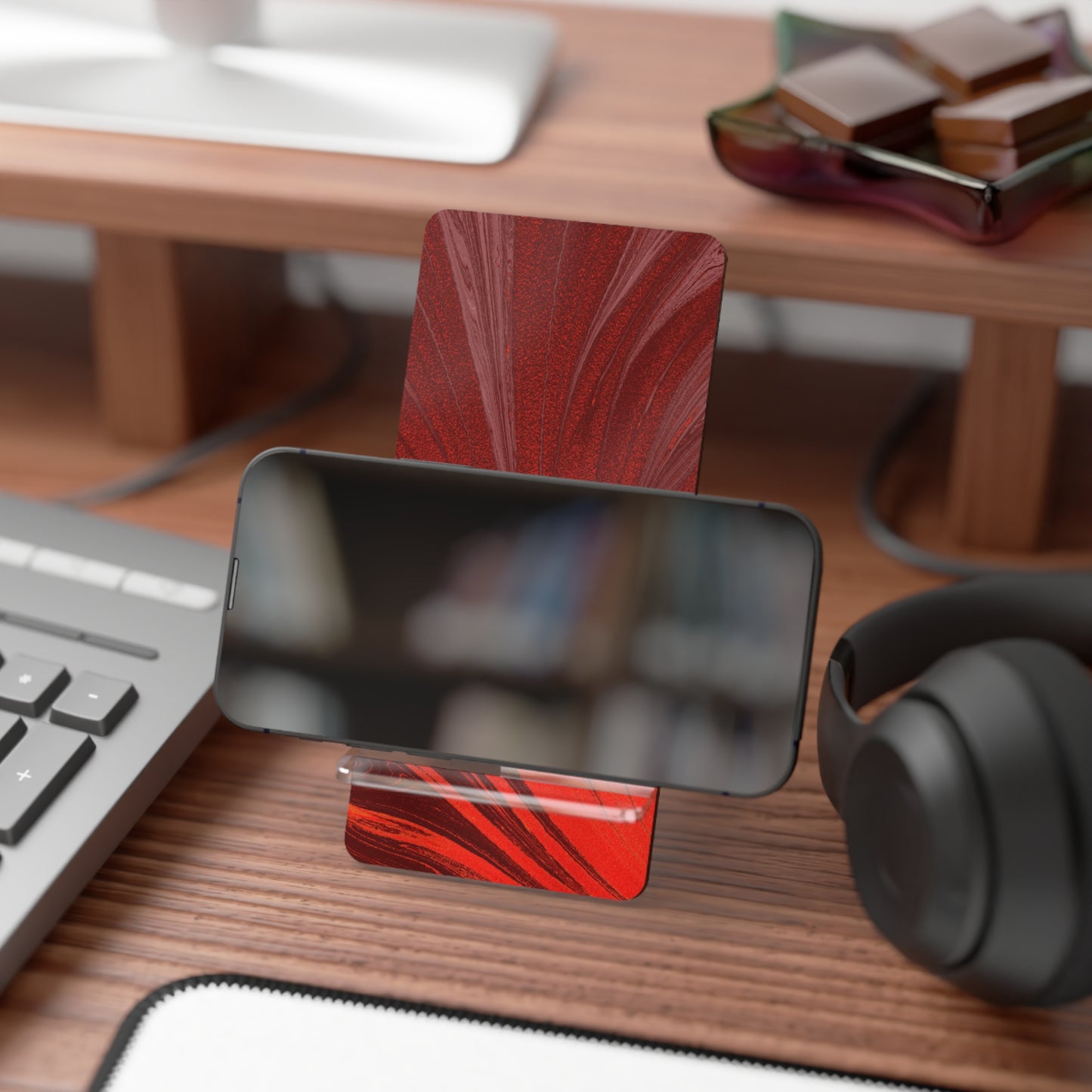 Phone Stand – Crimson Current
