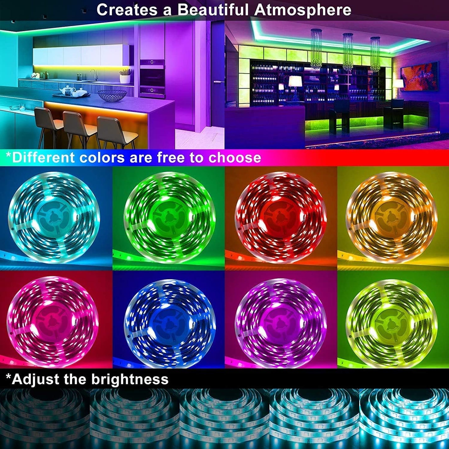 Led Strip Lights 100Ft