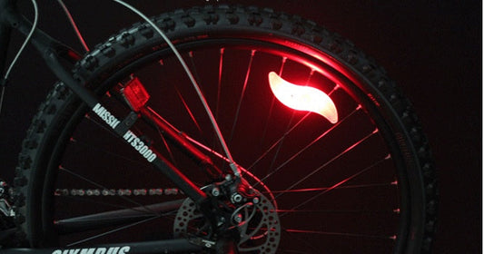 Waterproof LED Bike Spoke Lights - 3 Modes, Shockproof, Quick Install